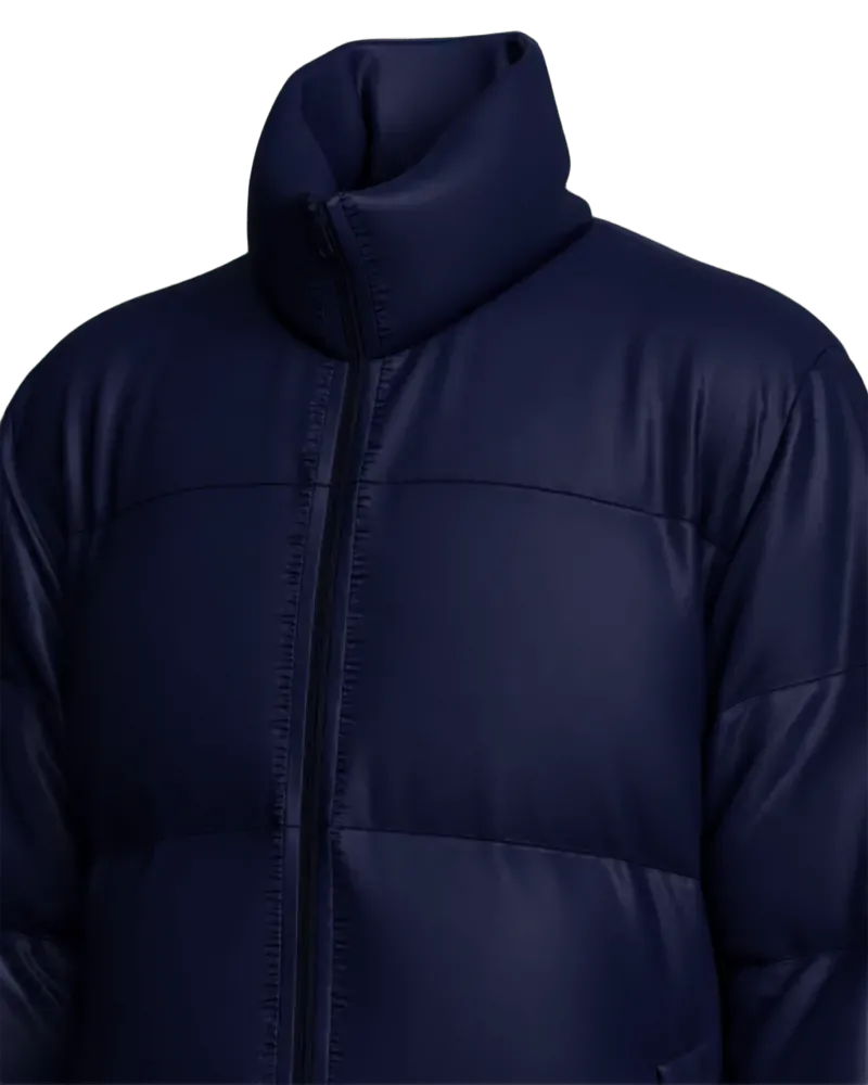 Parka masculino forrado e acolchoado