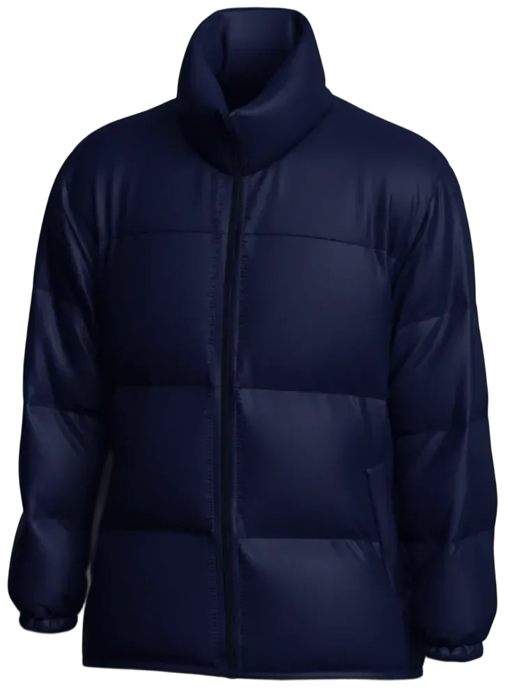 Parka masculino forrado e acolchoado