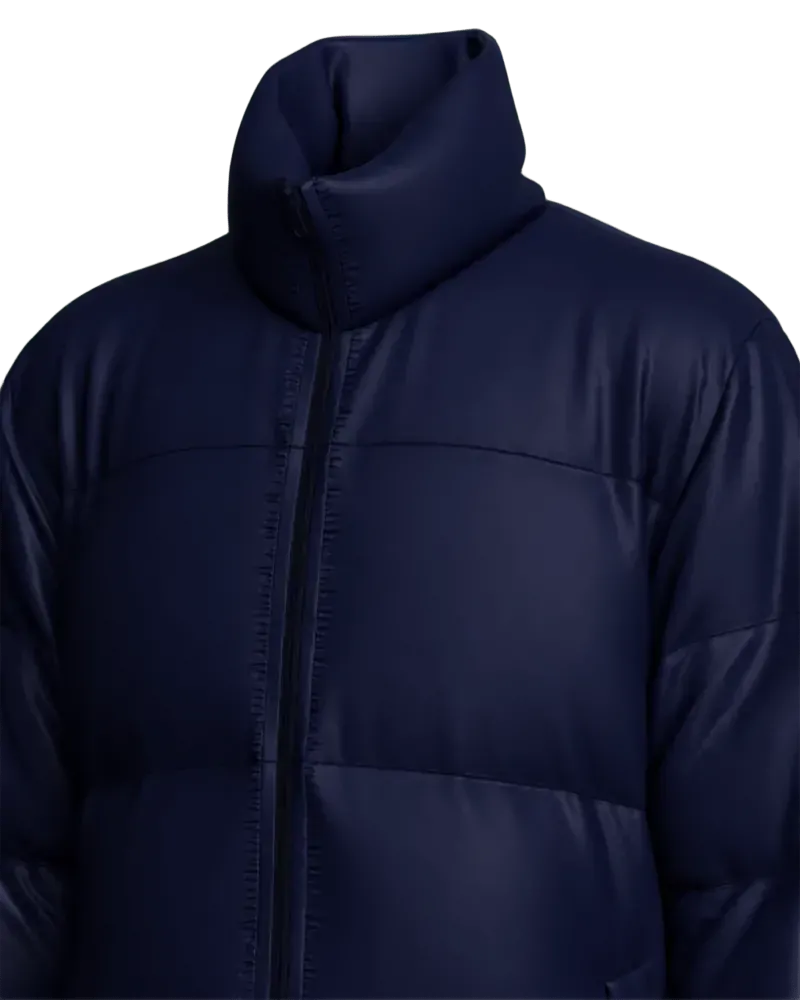 Parka masculino forrado e acolchoado