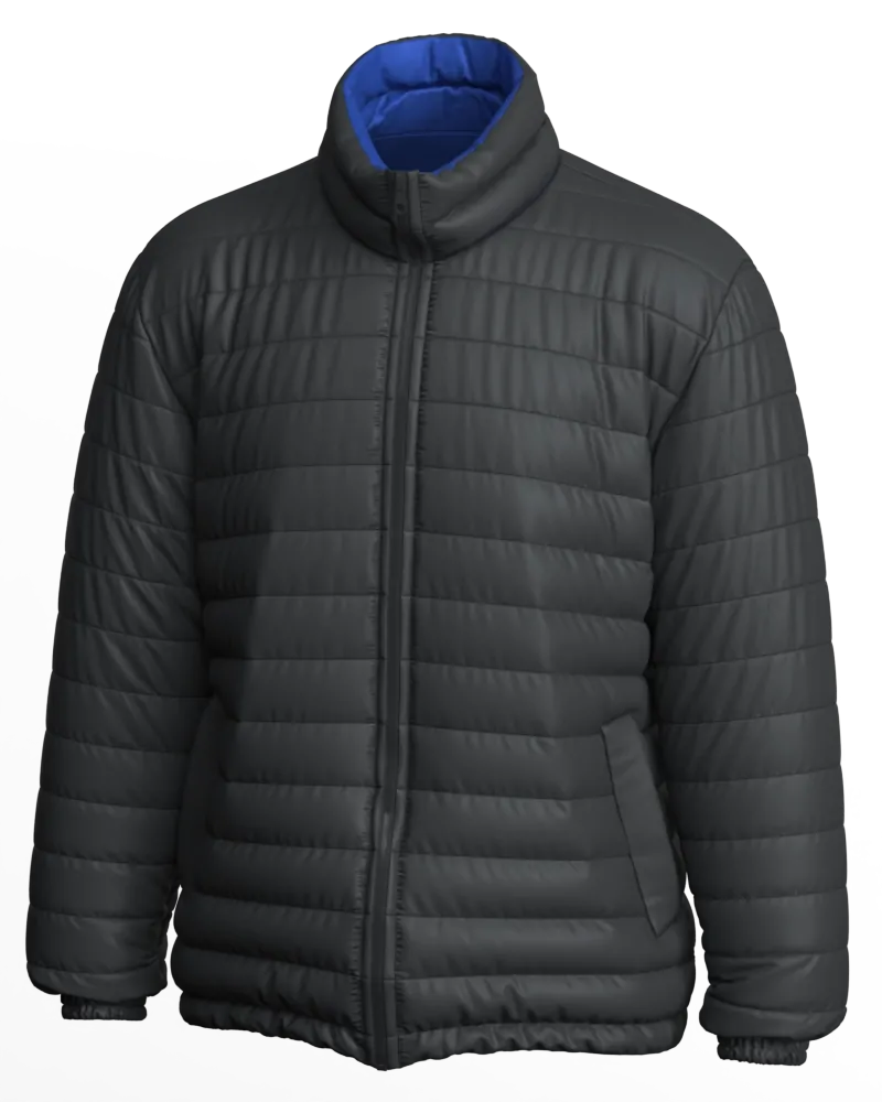 Parka masculino forrado e acolchoado