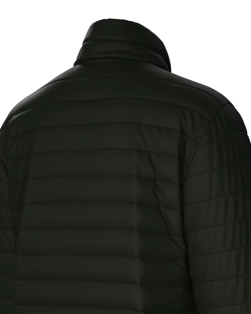 Parka masculino forrado e acolchoado