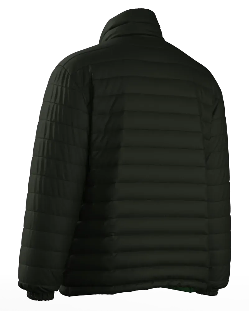 Parka masculino forrado e acolchoado