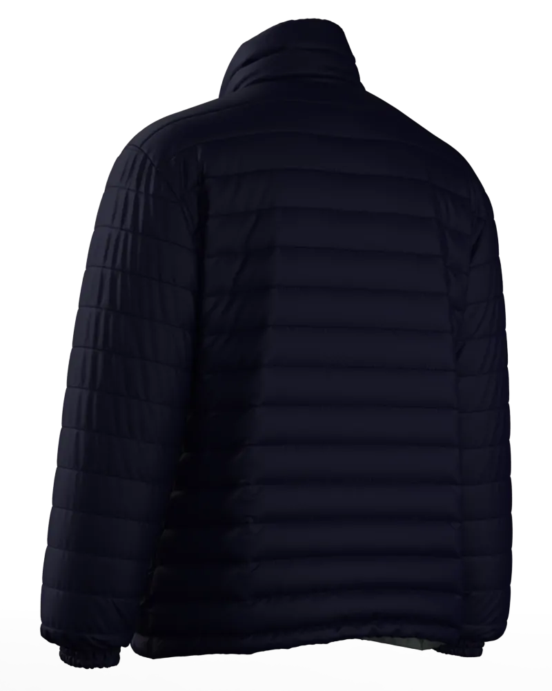 Parka masculino forrado e acolchoado
