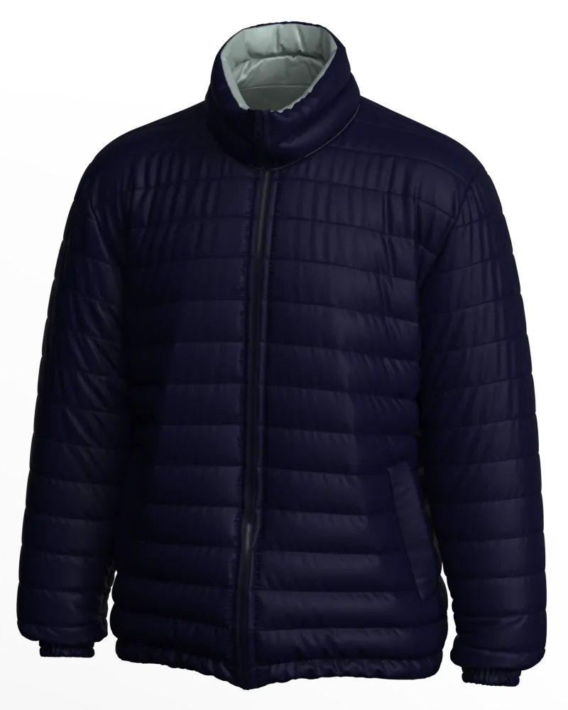 Parka masculino forrado e acolchoado