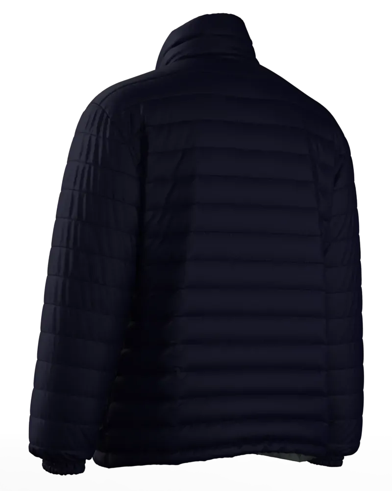 Parka masculino forrado e acolchoado