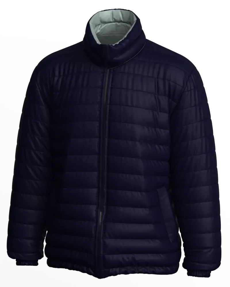 Parka masculino forrado e acolchoado