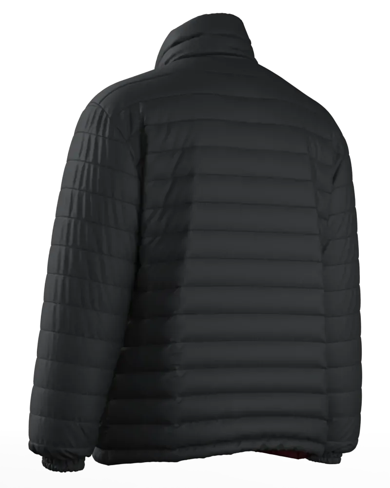 Parka masculino forrado e acolchoado