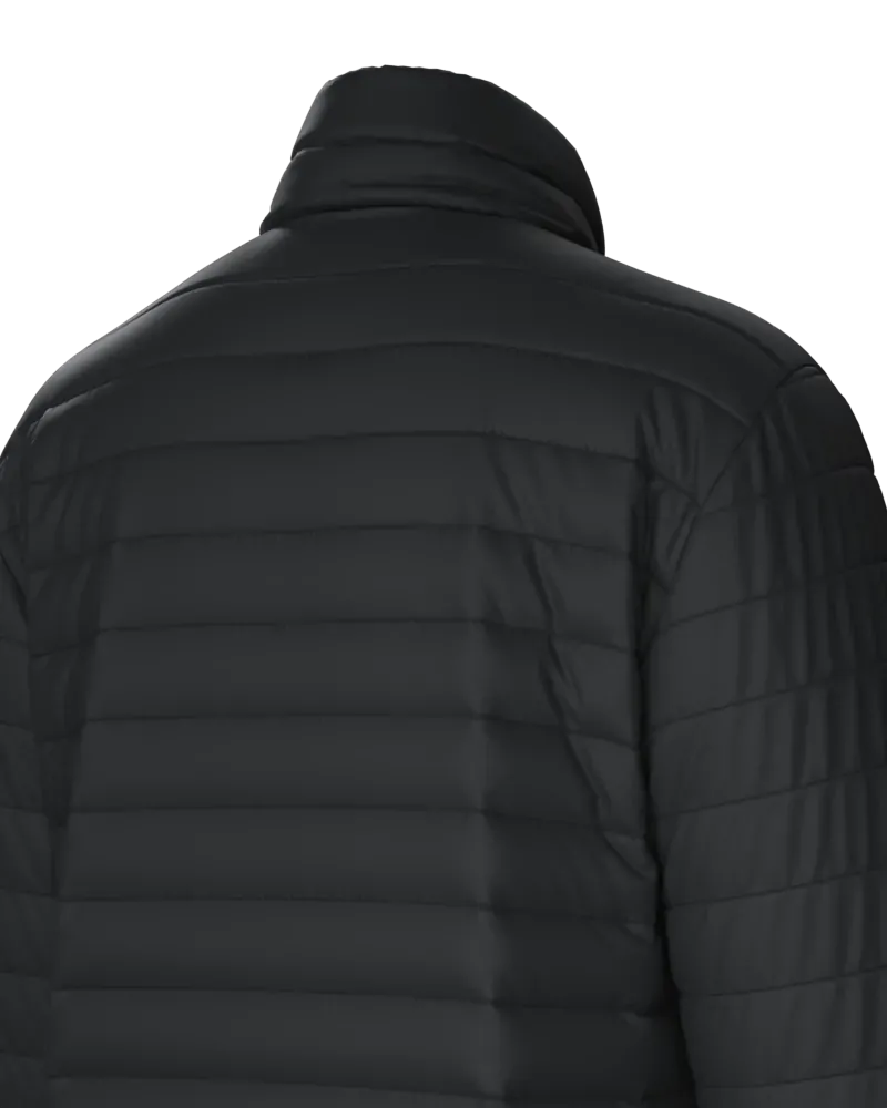 Parka masculino forrado e acolchoado