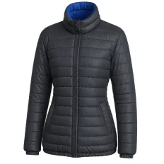 Parka feminino forrado e acolchoado