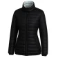 Parka feminino forrado e acolchoado