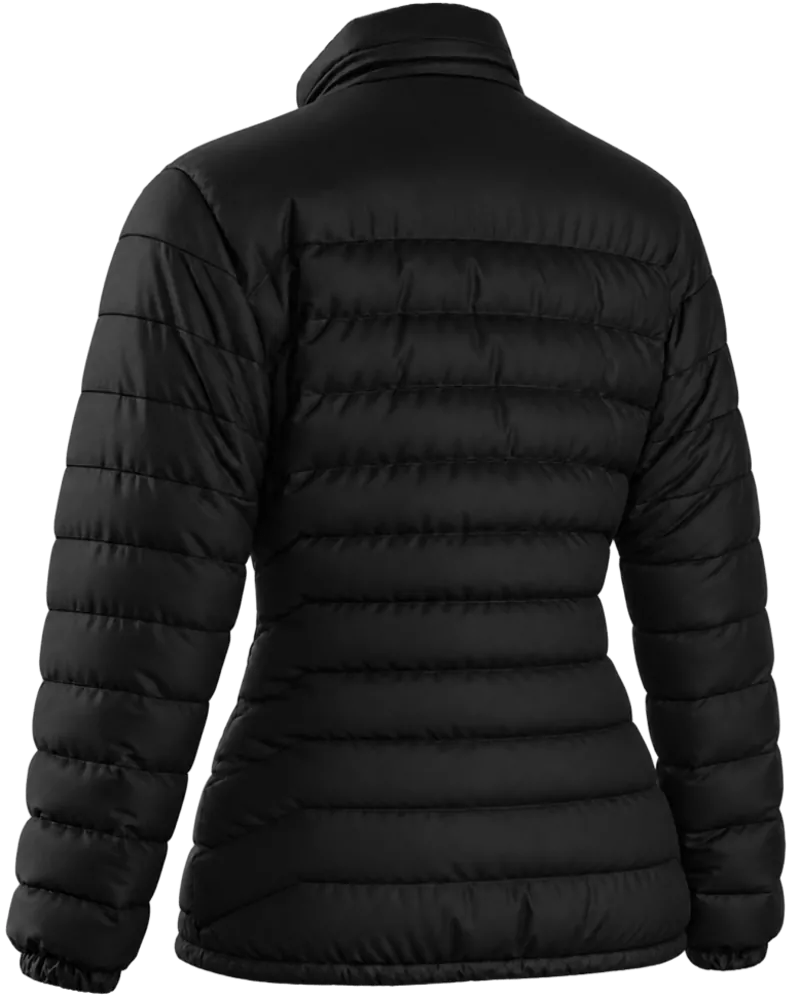Parka feminina forrado e acolchoado