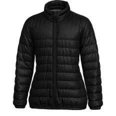 Parka feminina forrado e acolchoado