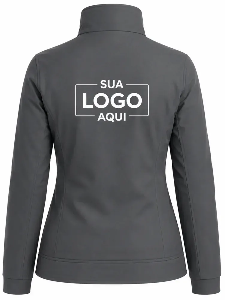 Parka feminina forrado e acolchoado