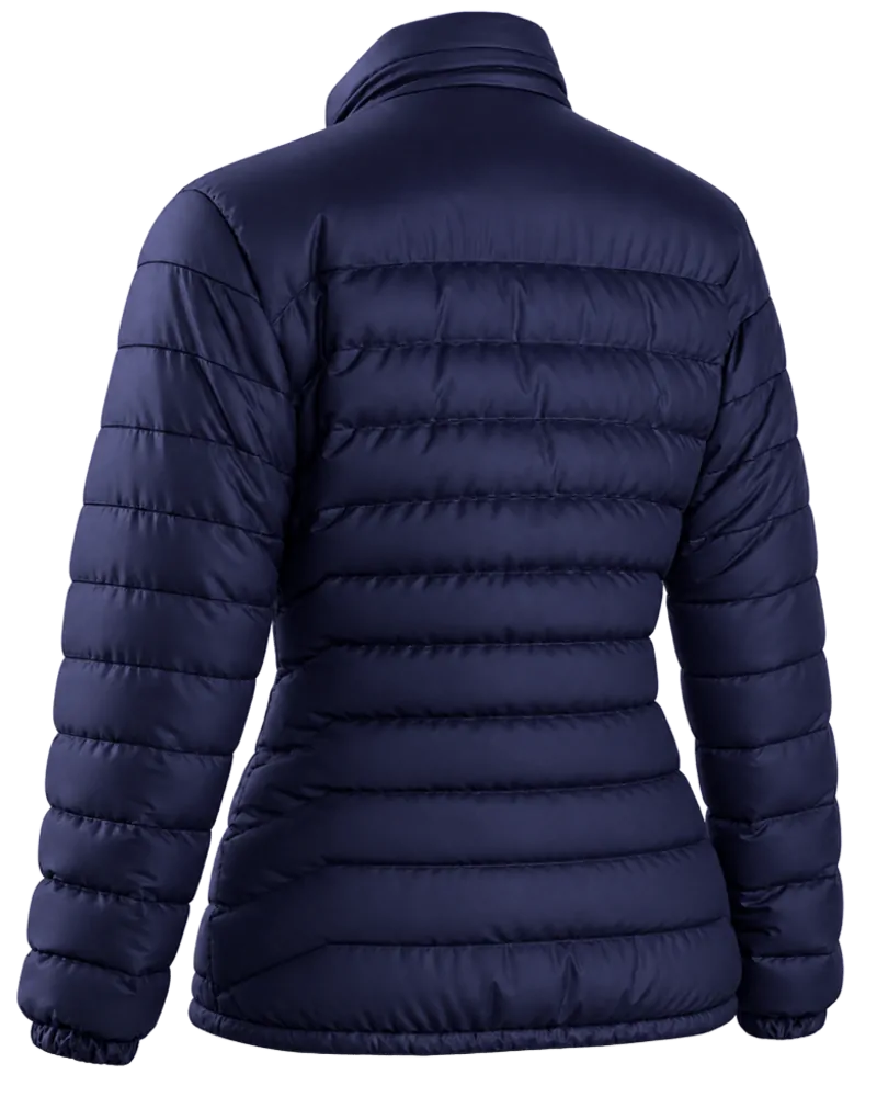 Parka feminina forrado e acolchoado