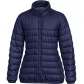 Parka feminina forrado e acolchoado