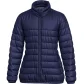 Parka feminina forrado e acolchoado