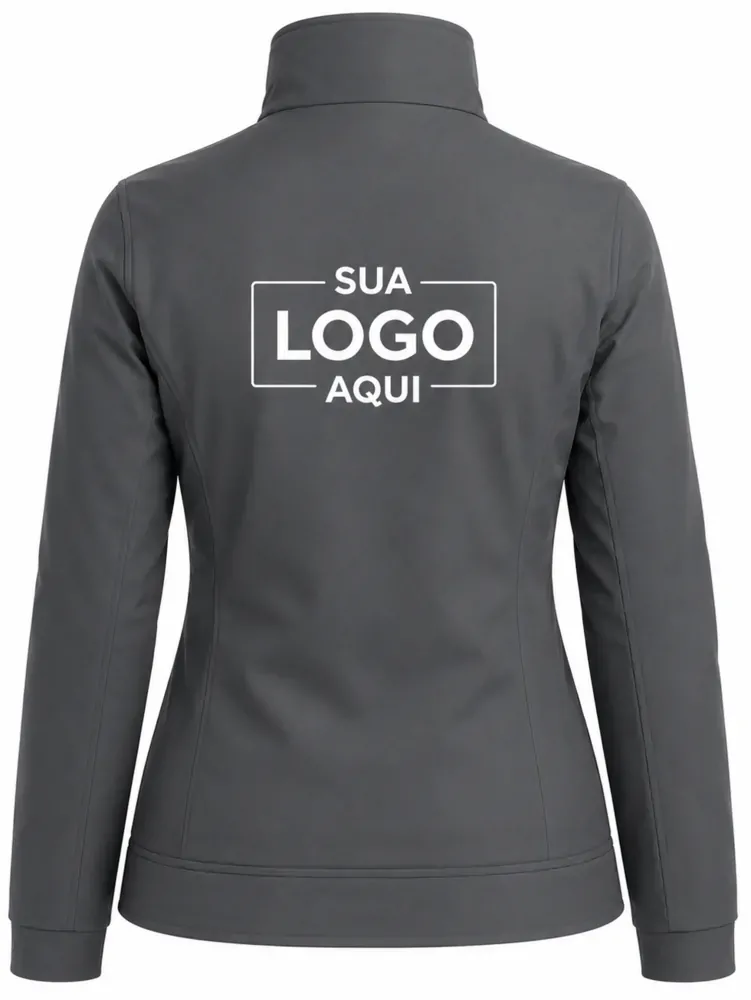 Parka feminina forrado e acolchoado