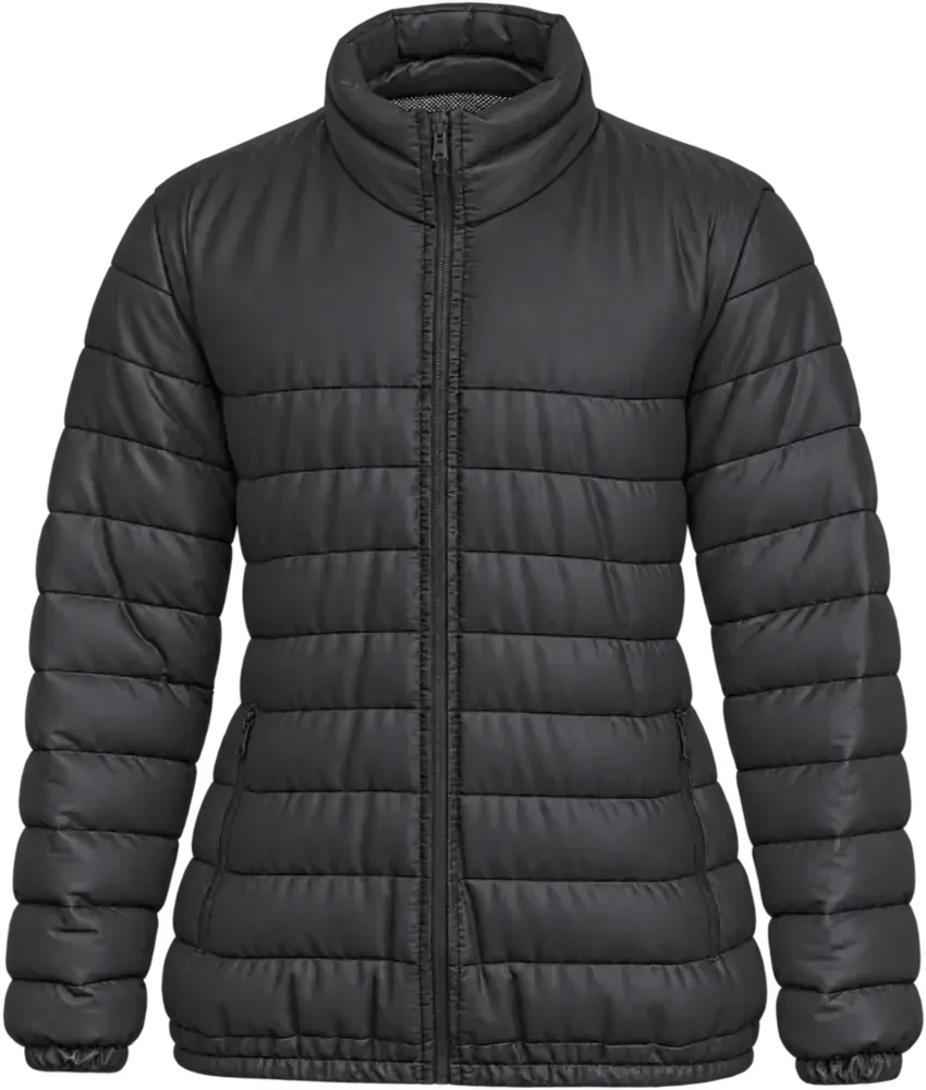 Parka feminina forrado e acolchoado