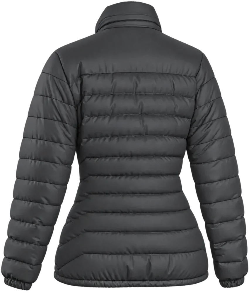 Parka feminina forrado e acolchoado