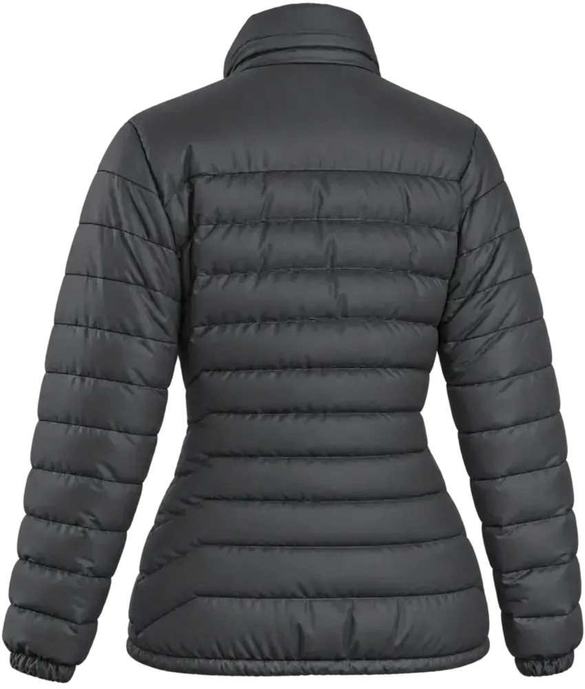 Parka feminina forrado e acolchoado