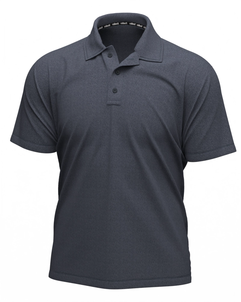 Polo masculina manga curta