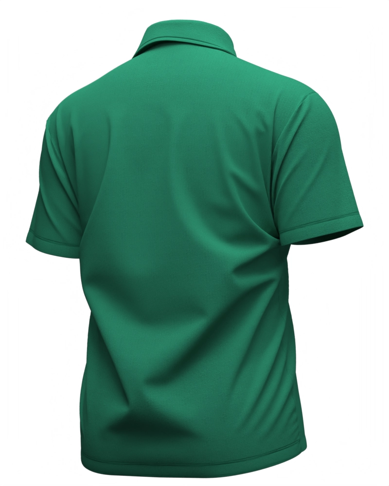 Polo masculina manga curta