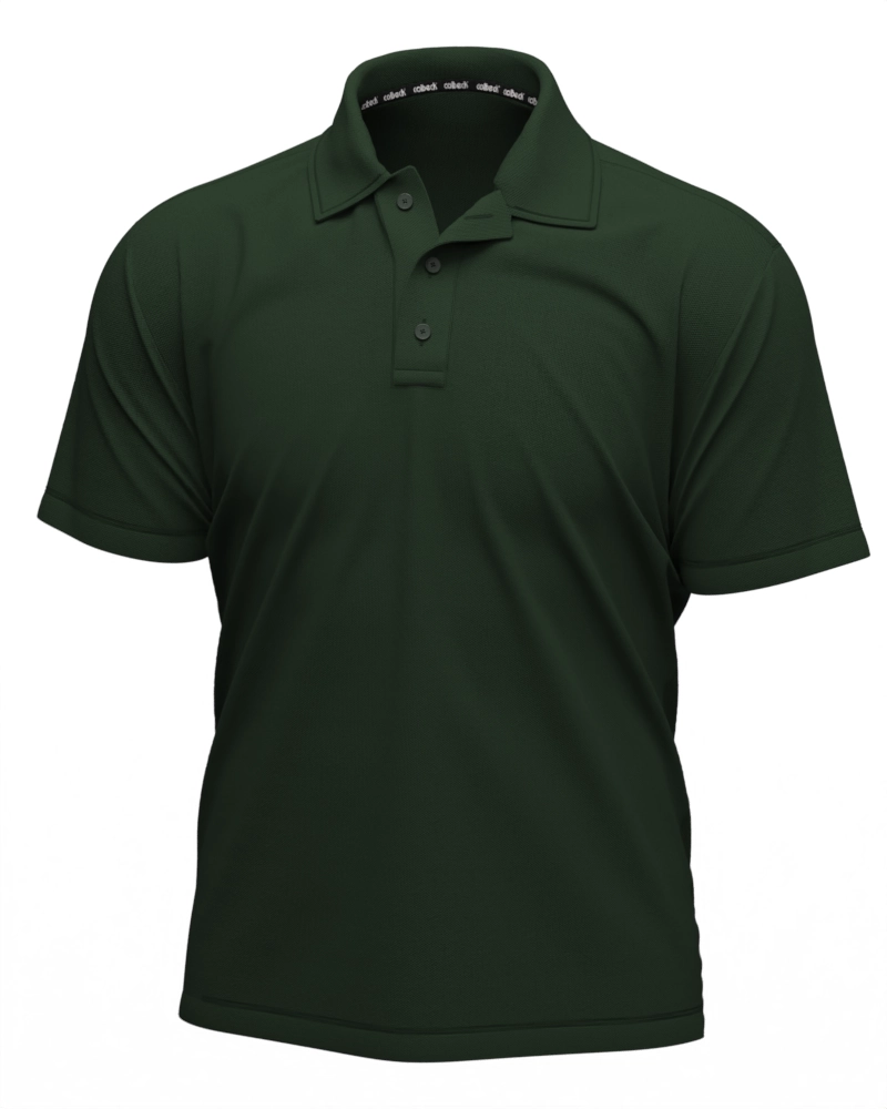 Polo masculina manga curta