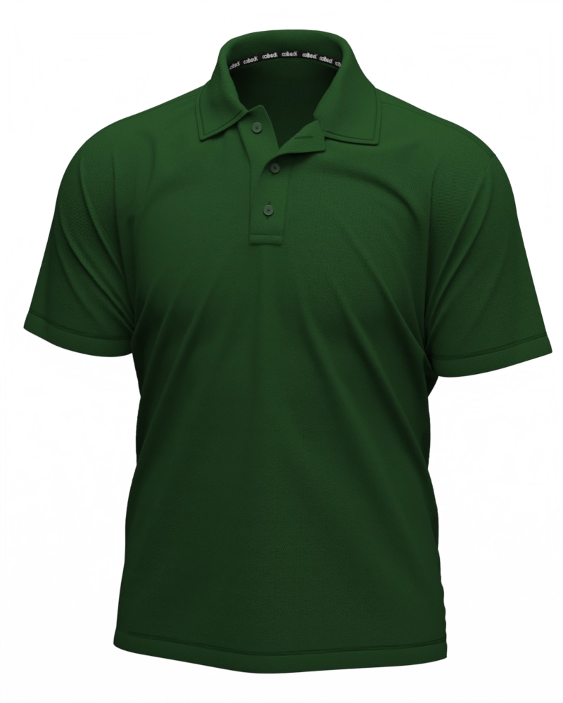 Polo masculina manga curta