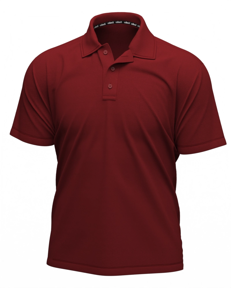 Polo masculina manga curta