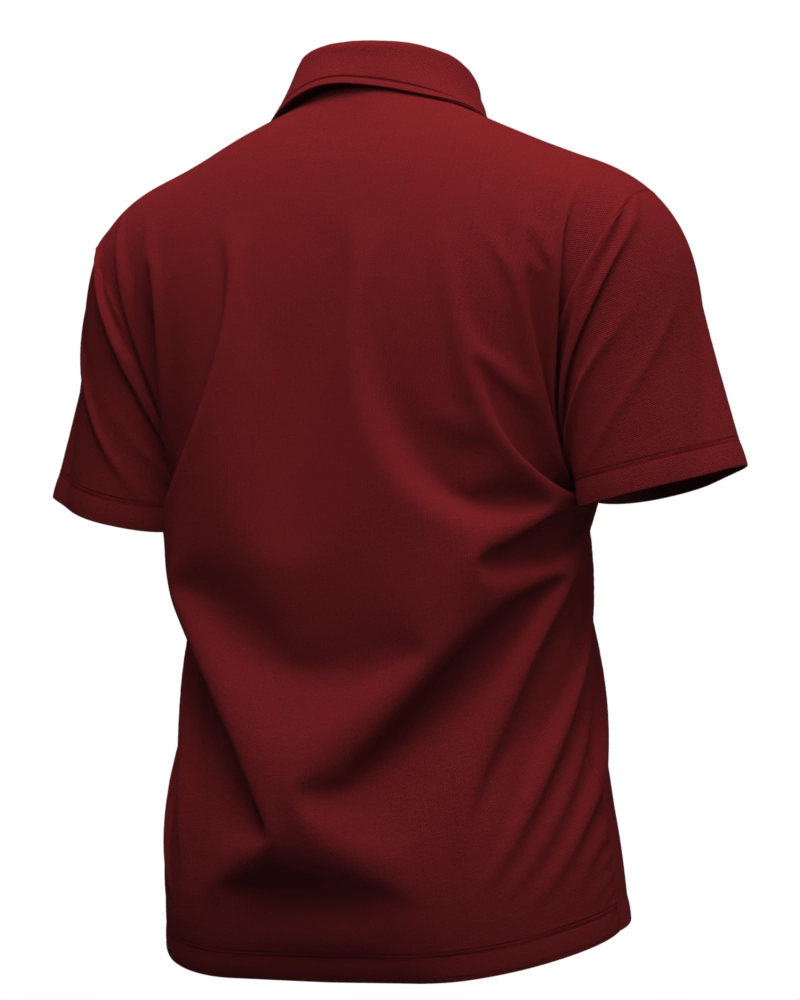 Polo masculina manga curta