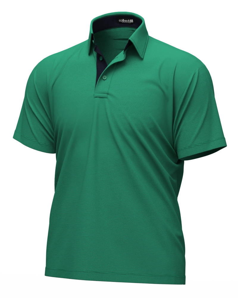 Polo masculina manga curta
