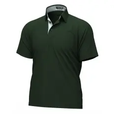 Polo masculina manga curta