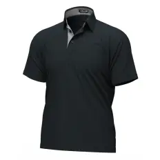 Polo masculina manga curta