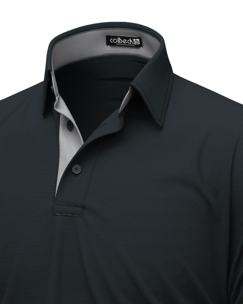 Polo masculina manga curta