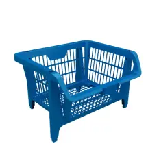 CESTO EXPOSITOR PRÁTICO AZUL