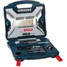 Jogo de Brocas X-Line Titânio com 100 Peças Bosch