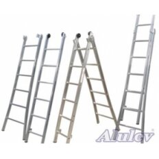 Escada Profissional Esticável Dupla - ED 3 em 1- 3,30m