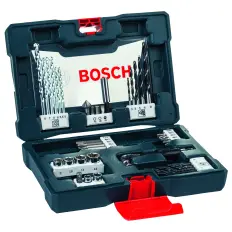 Kit de Pontas e Brocas Bosch V-Line para parafusar e perfurar com 41 unidades