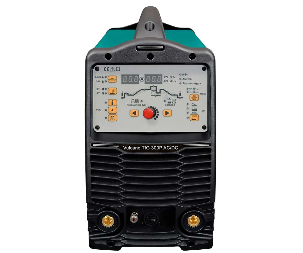 VULCANO TIG 300P AC/DC FONTE INVERSORA 380V REFRIGERADA C/ TOCHA - BALMER