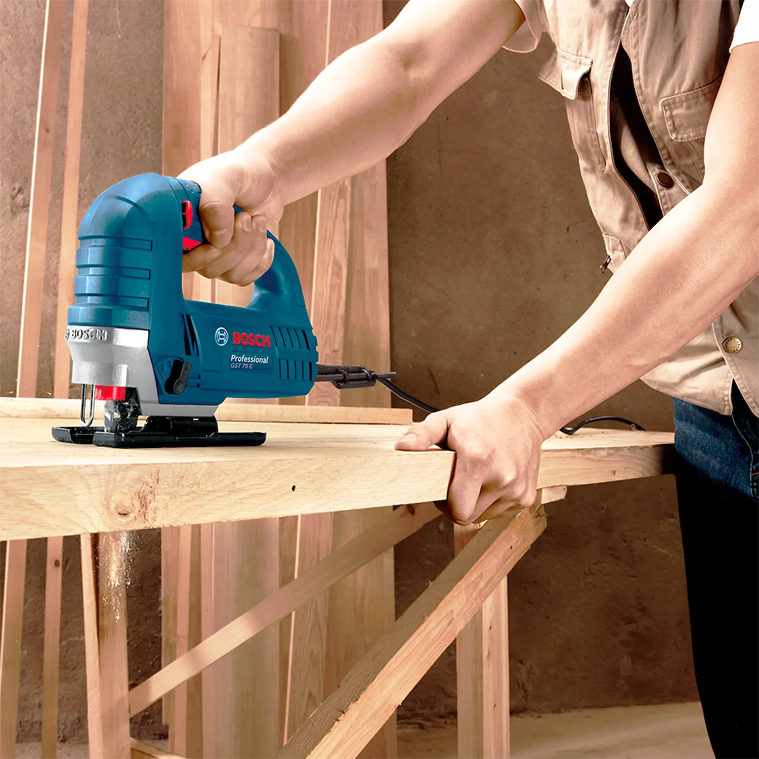 Serra Tico-Tico 710W GST 75E Bosch