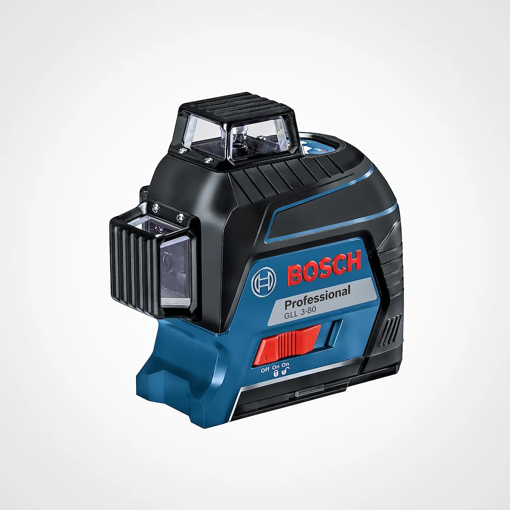 Nível à Laser de Linhas GLL 3-80 Linha Vermelha BOSCH