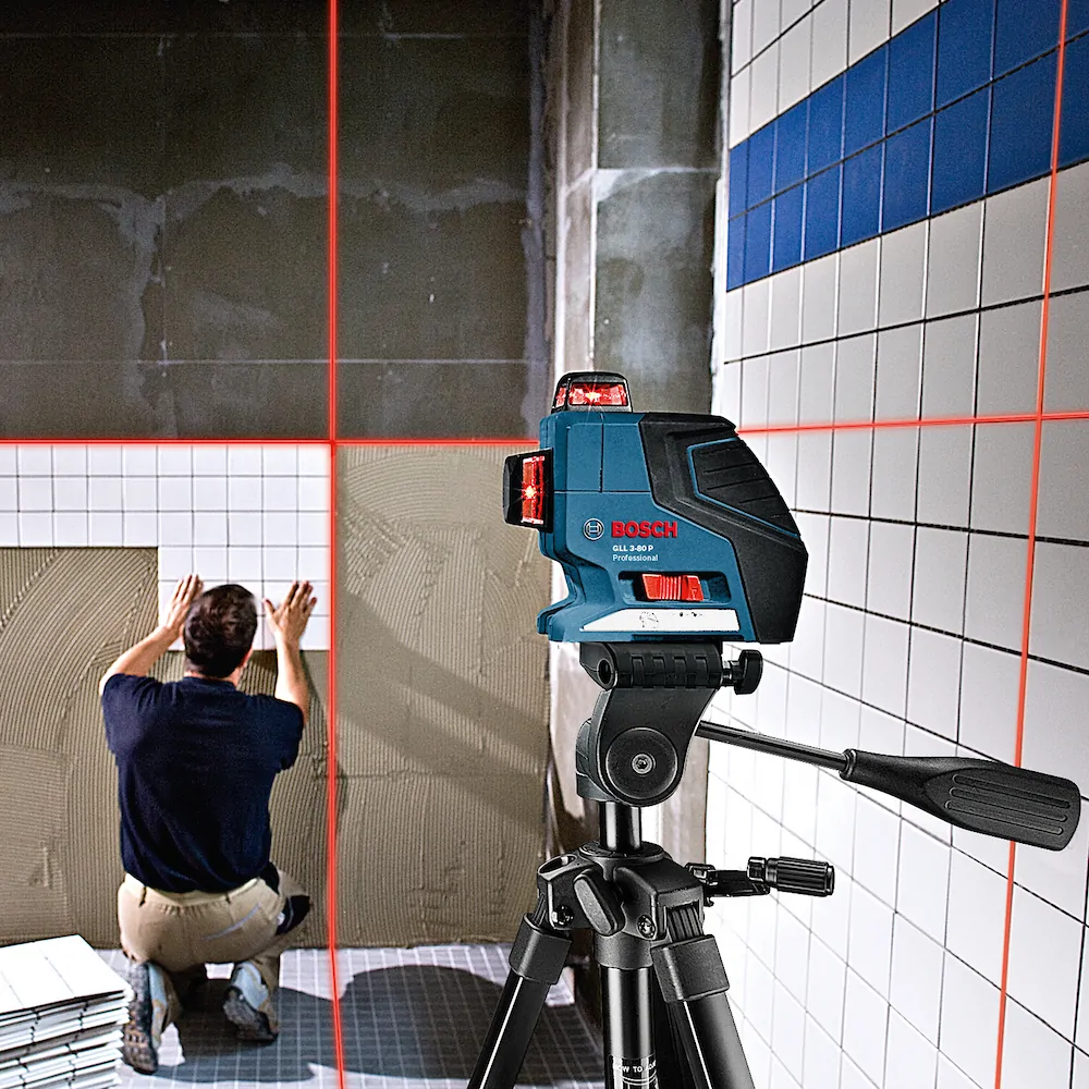 Nível à Laser de Linhas GLL 3-80 Linha Vermelha BOSCH