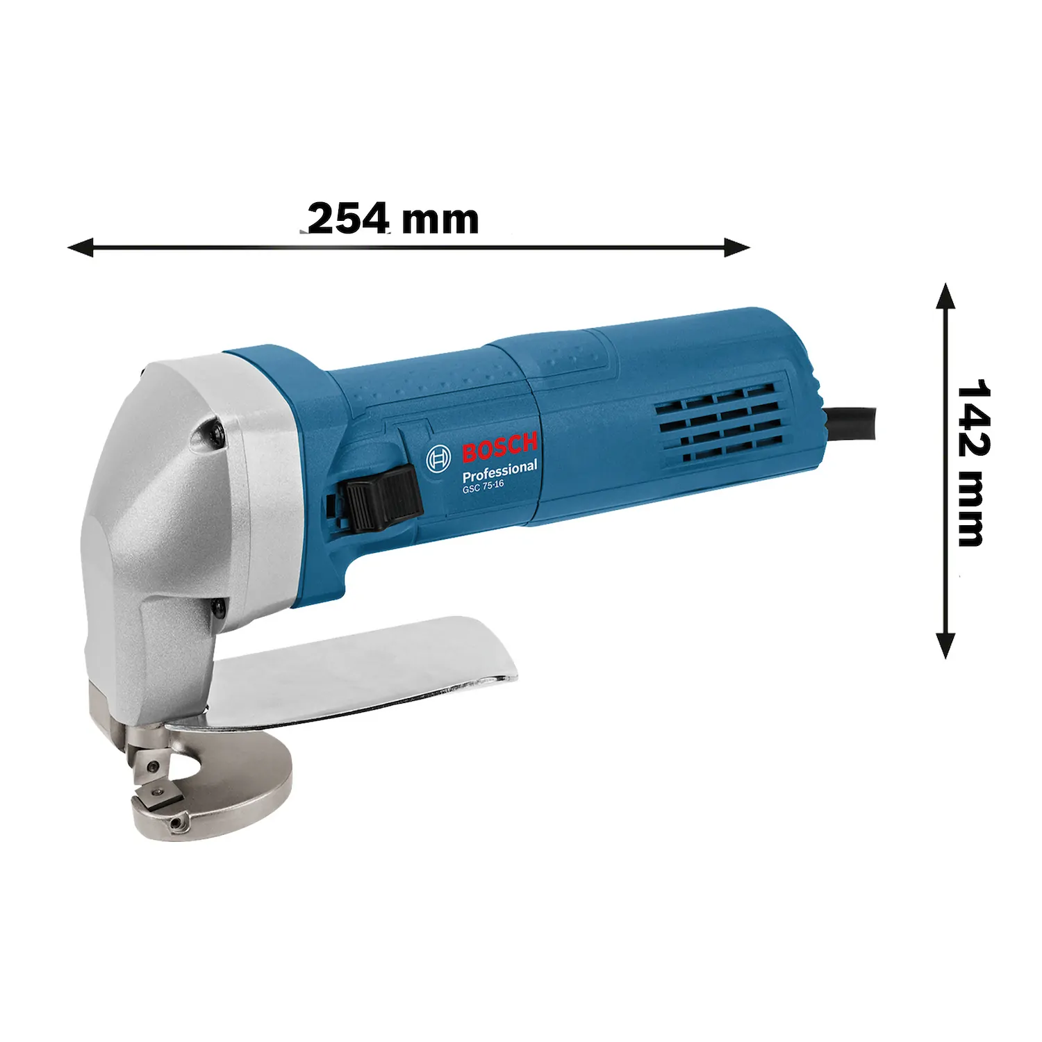 Tesoura Faca 1,6mm 750W GSC 75-16 Bosch