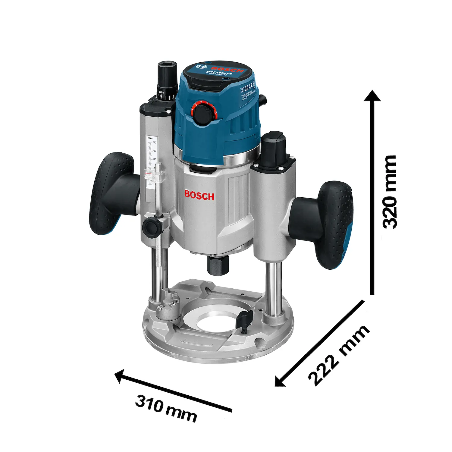 Tupia de Imersão Bosch GOF 1600 CE 1600W 220V