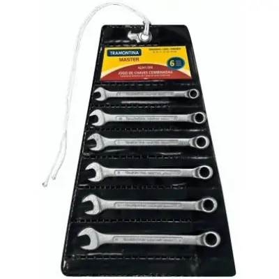 Jogo de Chaves Combinadas 8 a 14 mm - 6 Pçs