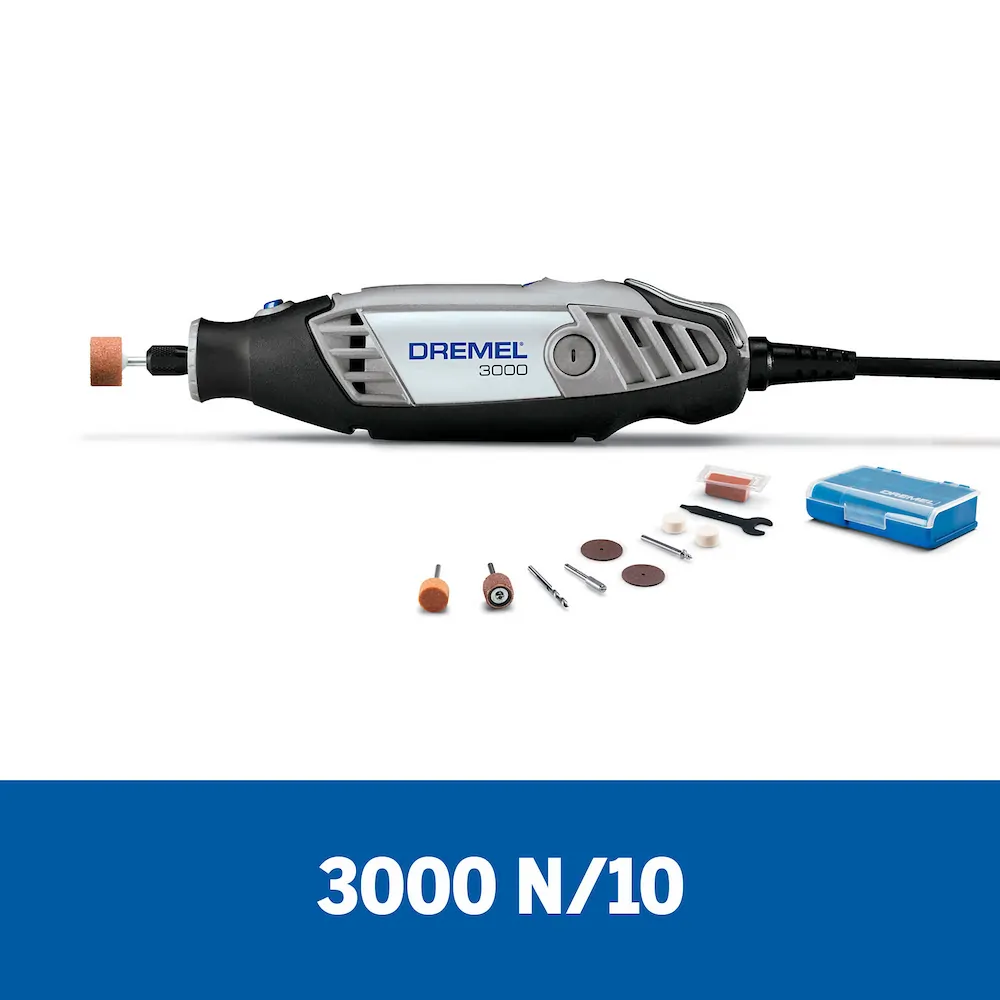 Micro Retífica 3000 com 10 Acessórios DREMEL