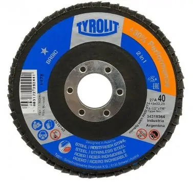 Disco Flap 4.1/2 G-60 Tyrolit