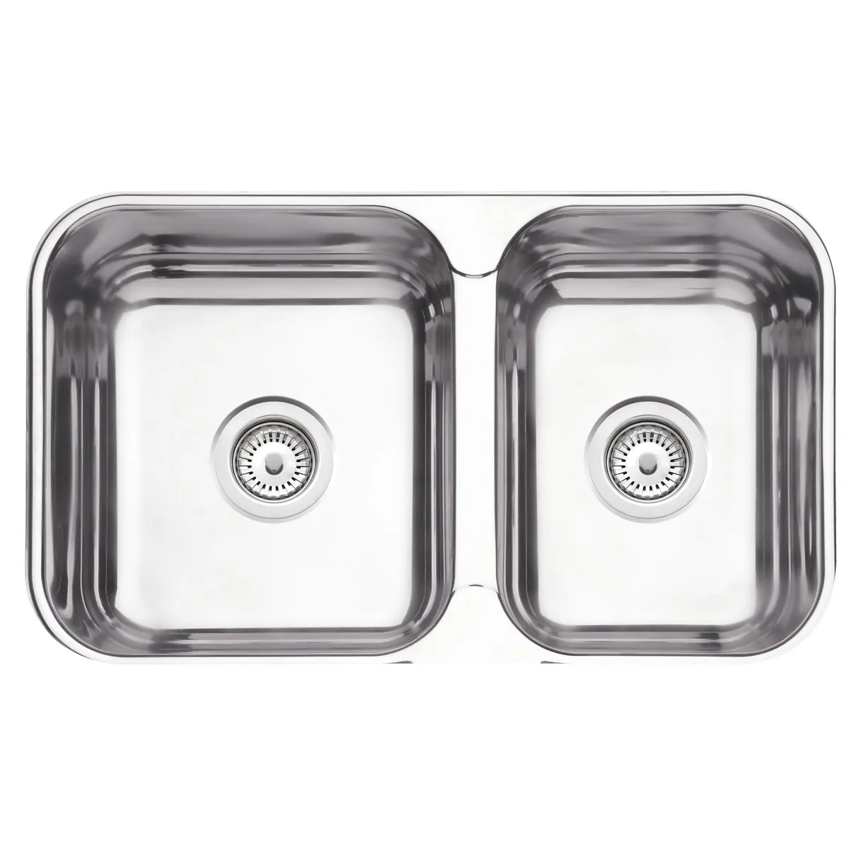 Cuba dupla em aço inox 69x40 cm 94062402 TRAMONTINA