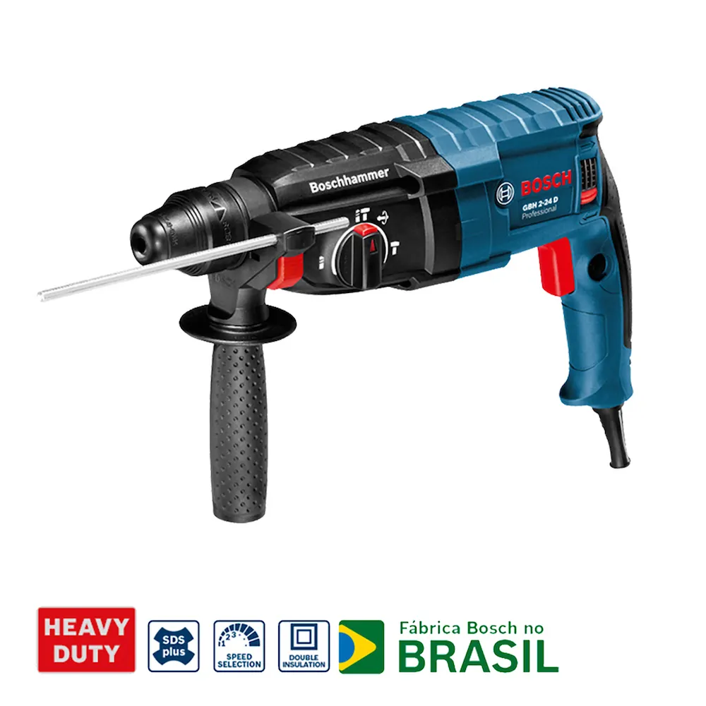 Martelete Perfurador Bosch GBH 2-24 820W 220V