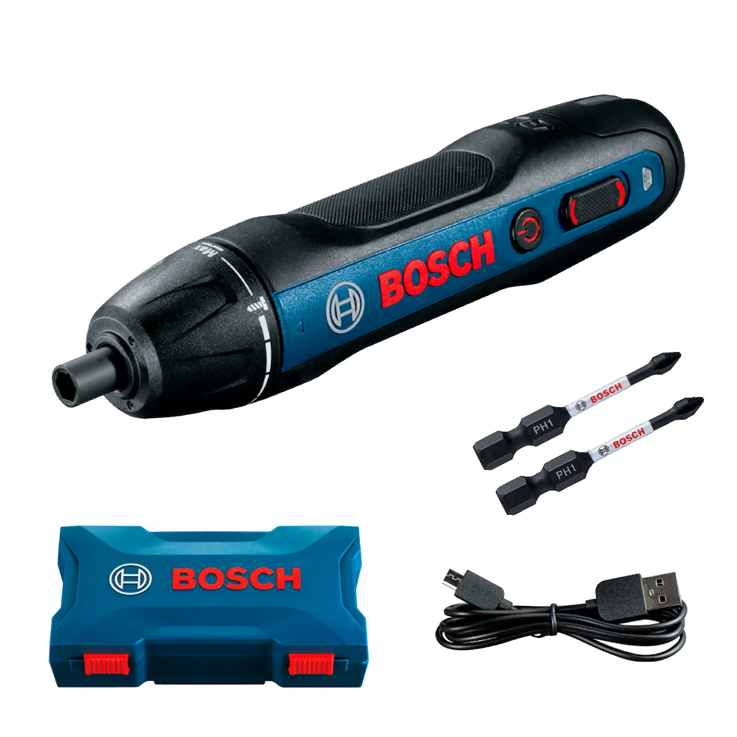 Parafusadeira Bosch Go 3,6V com 2 Bits à Bateria - Bivolt